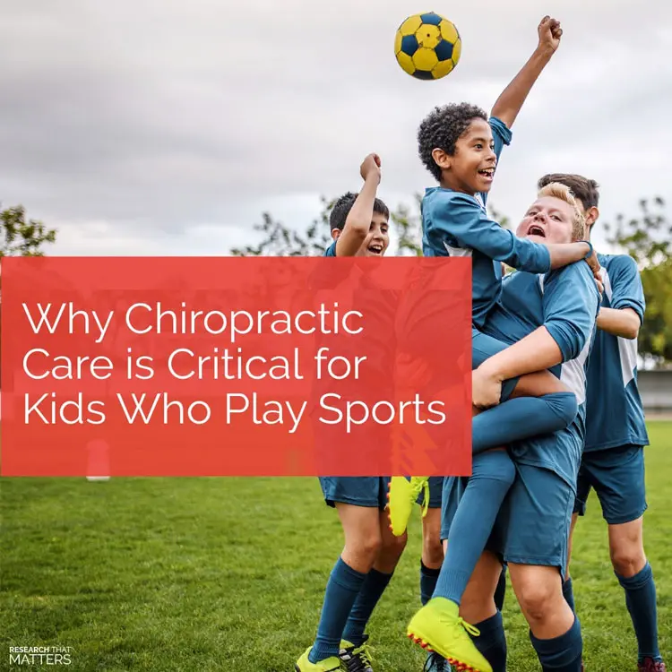 Chiropractic Ellicott City MD Kids Who Play Sports