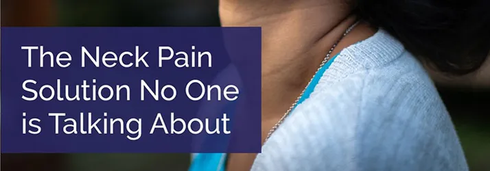 The Neck Pain Solution No One is Talking About in Ellicott City MD